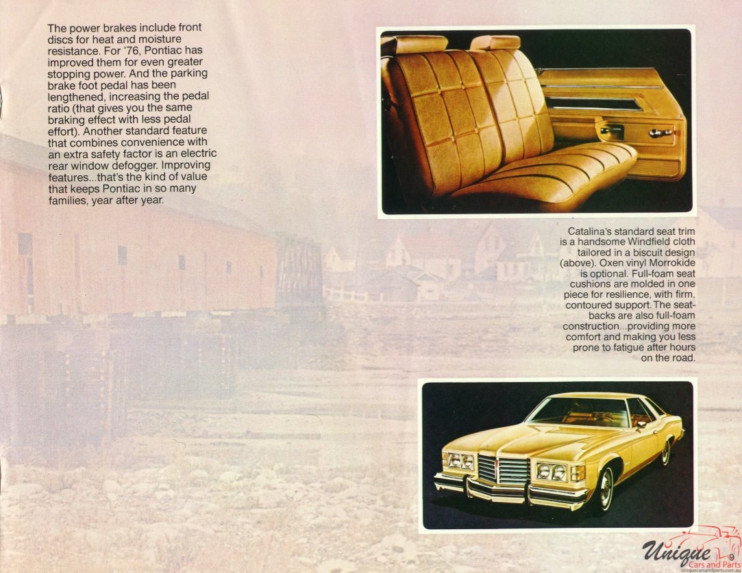 1976 Canadian Pontiac Brochure Page 6